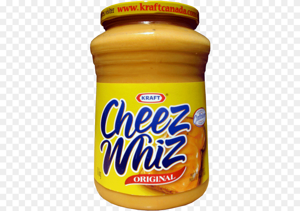 Cheez Whiz Kraft Cheez Whiz 450g Kraft Cheese Whiz Canada, Food, Peanut Butter, Can, Tin Free Transparent Png