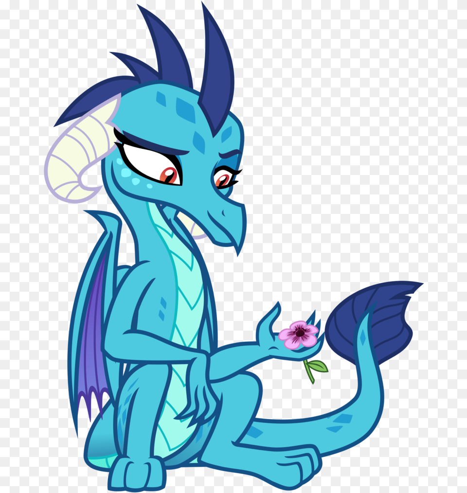Cheezedoodle96 Dragon Female Flower Princess Ember Mlp, Baby, Person, Cartoon Png