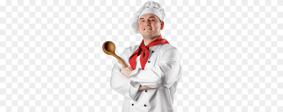 Chef, Cutlery, Spoon, Adult, Male Png
