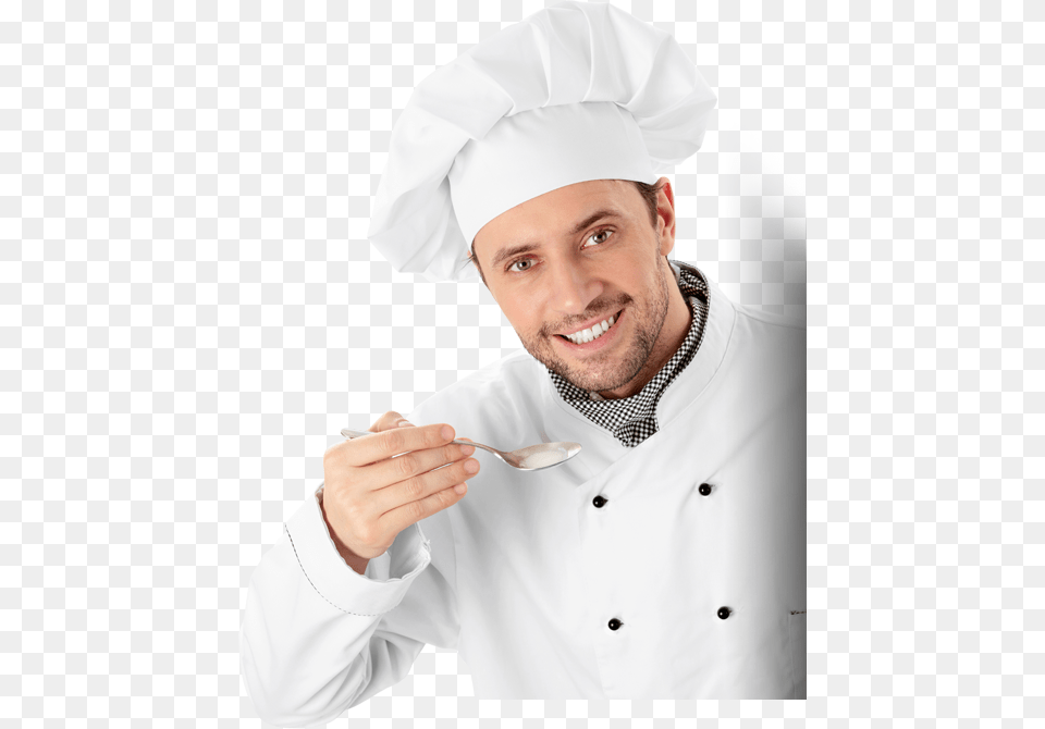 Chef, Clothing, Coat, Cutlery, Adult Free Transparent Png