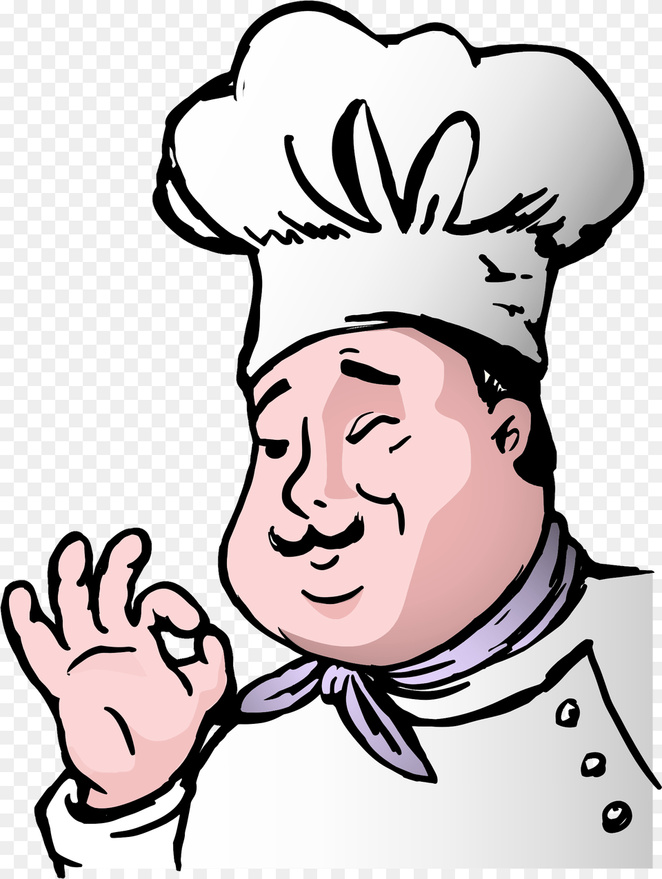 Chef, Baby, Person, Stencil, Face Png
