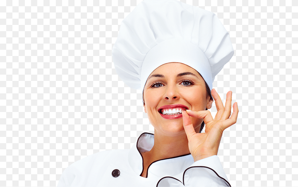 Chef, Adult, Person, Hat, Woman Png Image