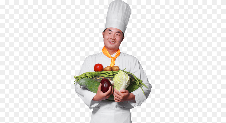 Chef, Person, Food, Produce, Tie Png Image