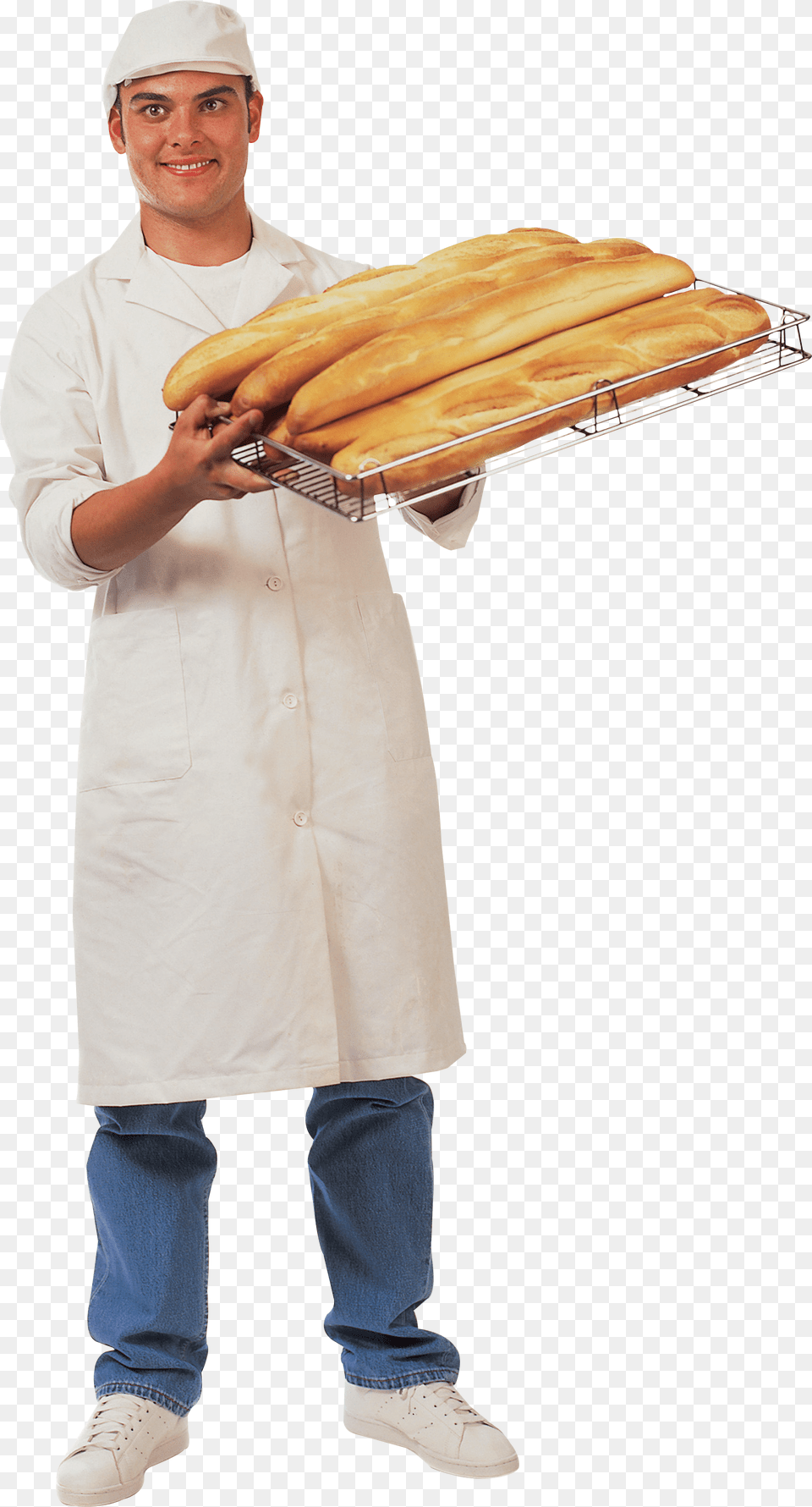 Chef, Food, Bread, Jeans, Man Free Transparent Png