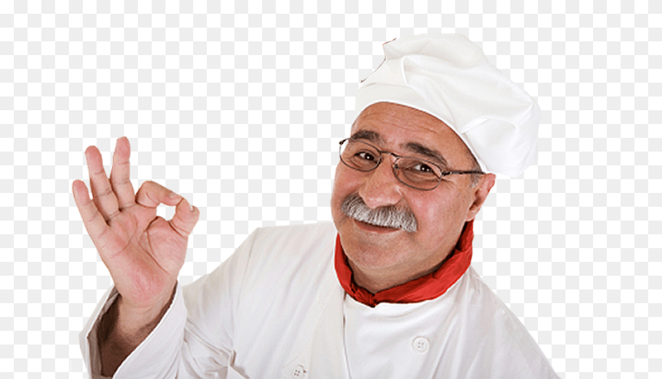 Chef, Hand, Adult, Body Part, Person Free Transparent Png