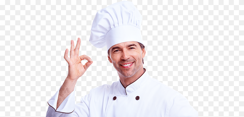 Chef, Adult, Man, Male, Hat Free Png Download