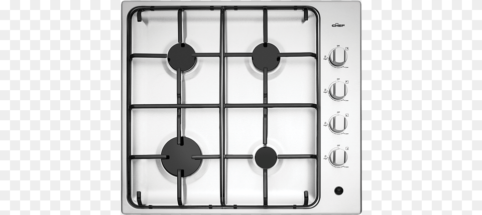 Chef 4 Burner Gas Cooktop, Indoors, Kitchen, Appliance, Device Png