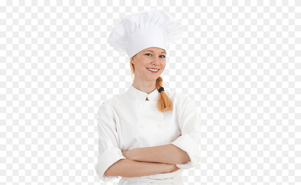 Chef, Clothing, Hat, Adult, Female Free Png Download