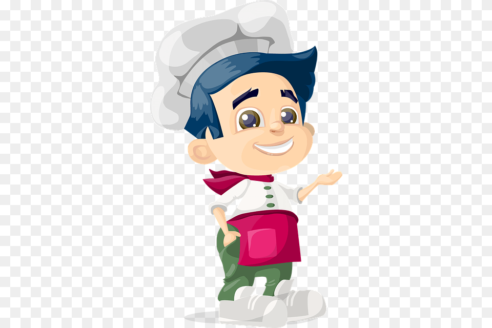 Chef, Baby, Person, Face, Head Free Png Download