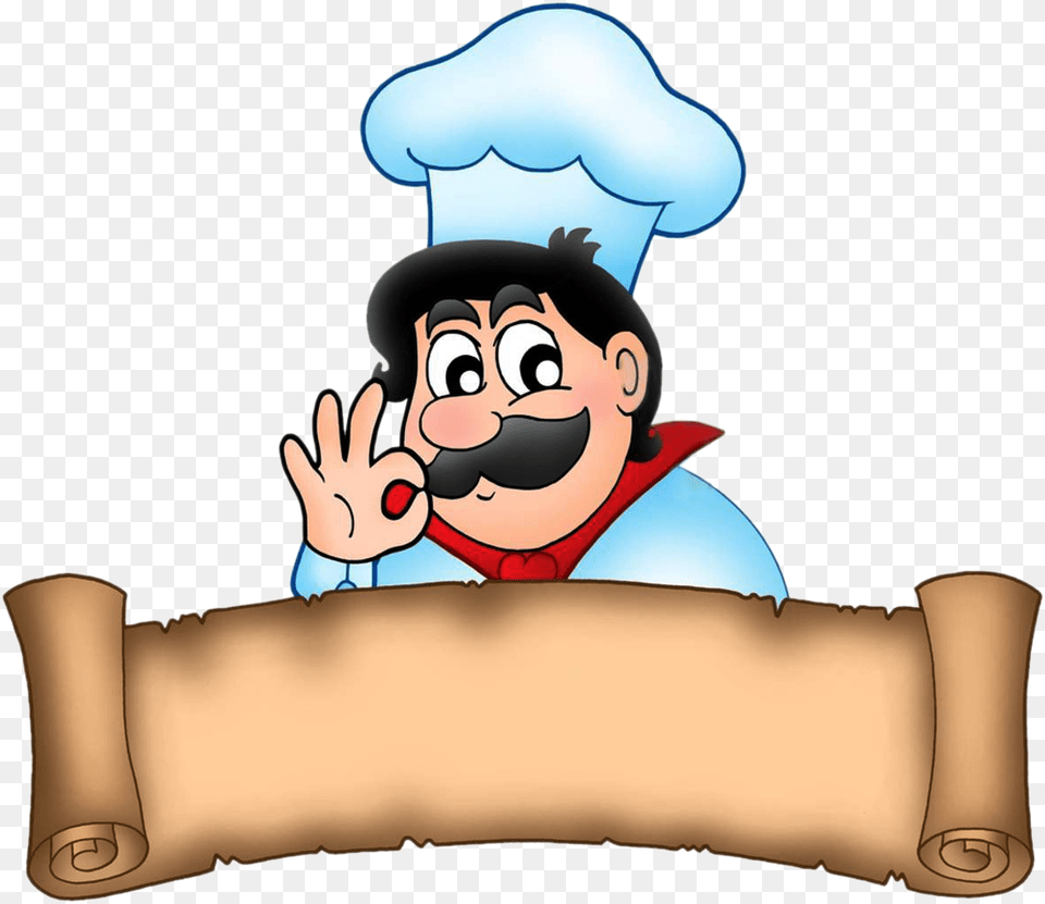 Chef, Face, Head, Person, Text Free Png Download