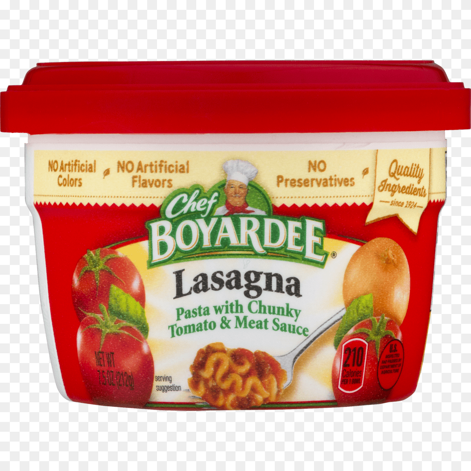 Chef Boyardee Lasagna Microwavable Bowl Oz, Food, Lunch, Meal, Baby Free Transparent Png