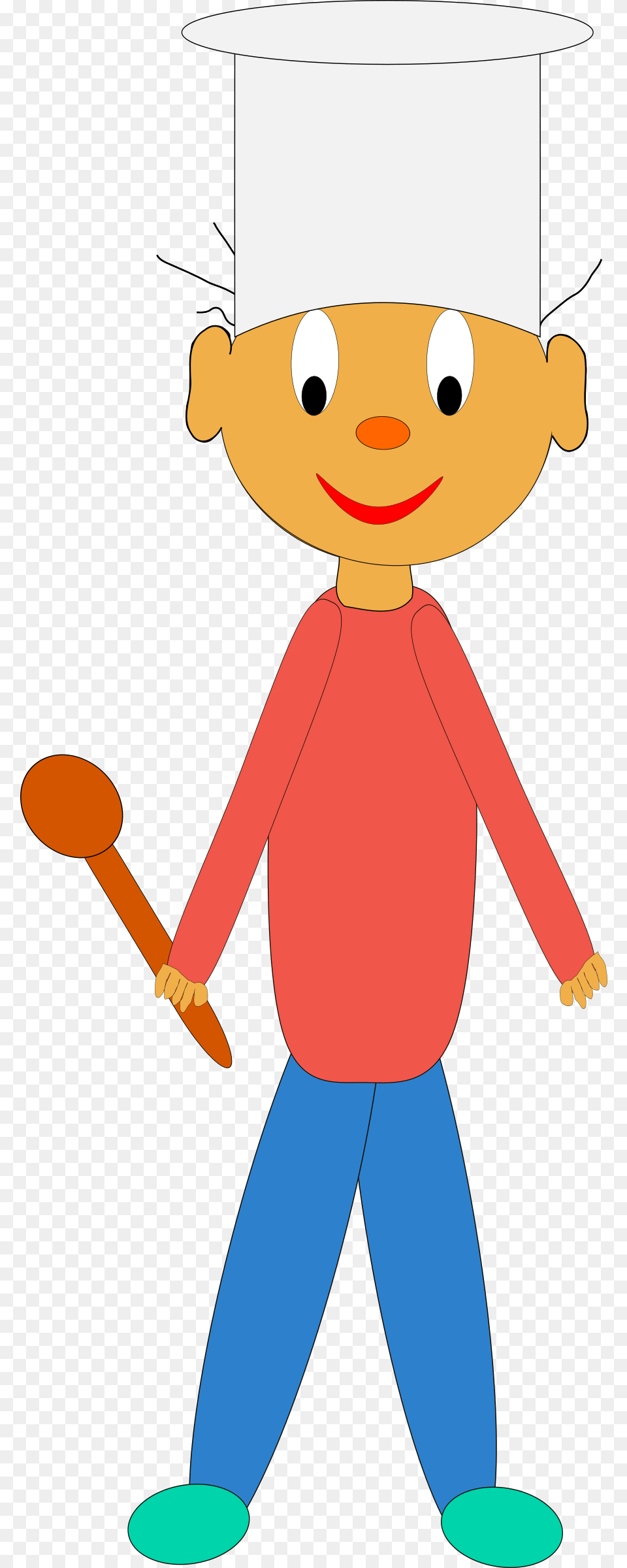 Chef Cartoon Clip Art, Cutlery, Spoon, Person, Face Png Image