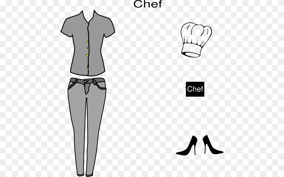 Chef Clip Art, Shoe, High Heel, Footwear, Clothing Png Image
