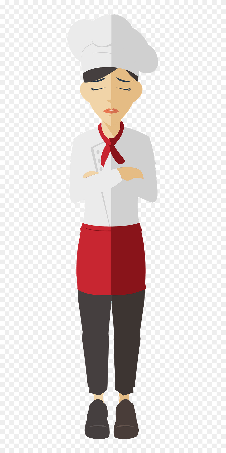 Chef Clipart, Accessories, Tie, Formal Wear, Female Free Transparent Png