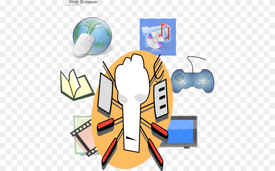 Chef Clipart, Body Part, Hand, Person, Device Free Png