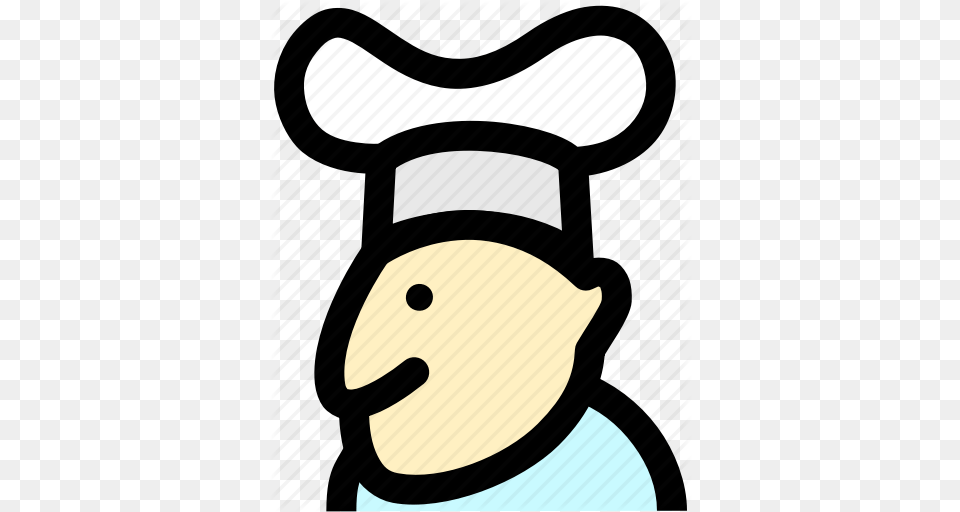 Chef Cook Cooking Foods Kitchen Knife Icon, People, Person, Cream, Dessert Free Transparent Png