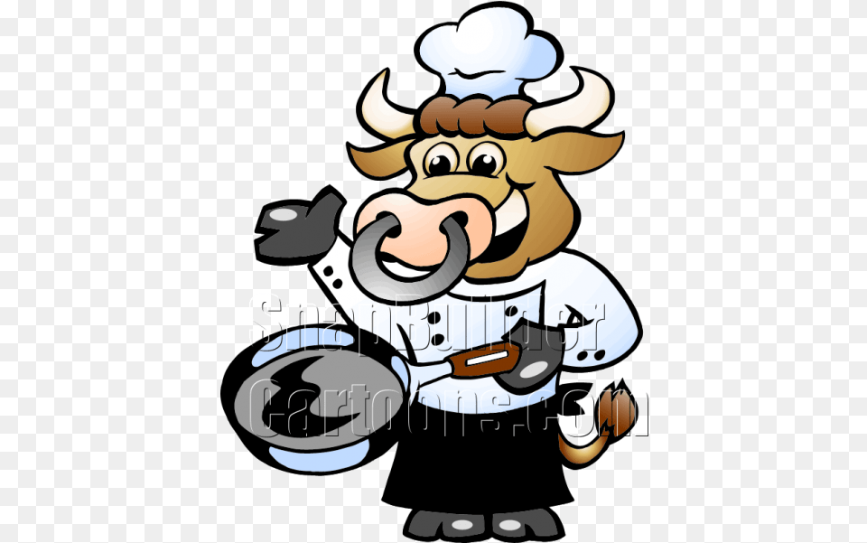 Chef Cow Bull Chef, Baby, Person Png