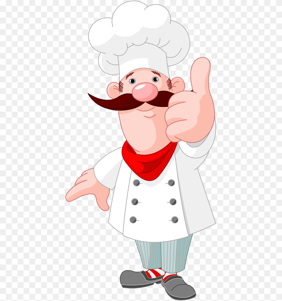 Chef Image Chef Thumbs Up Clipart, Body Part, Finger, Hand, Person Free Png Download