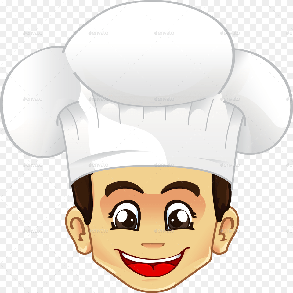 Chef Hat Download Chef Cartoon Head, Photography, Face, Person, Publication Free Png
