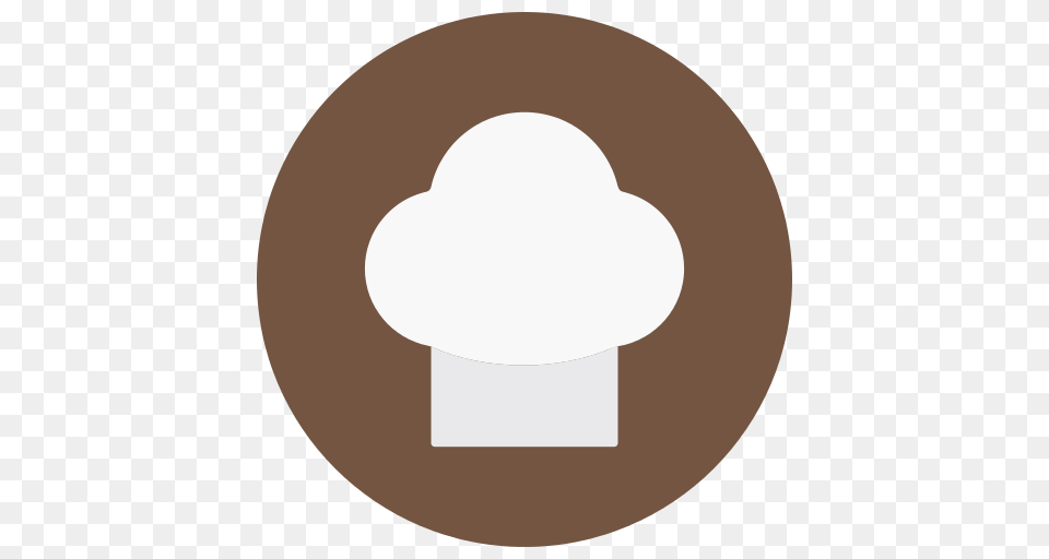 Chef Hat Icon, Light Free Png