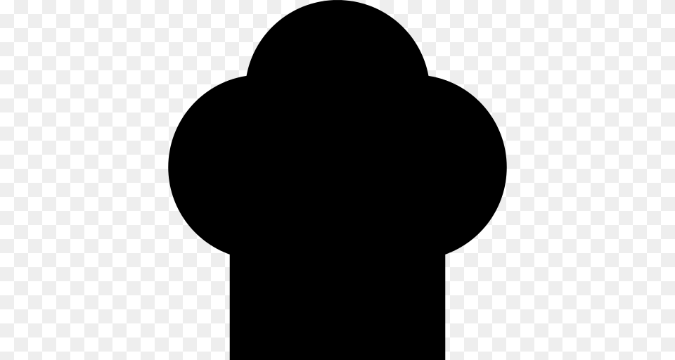 Chef Hat Icon, Gray Png Image
