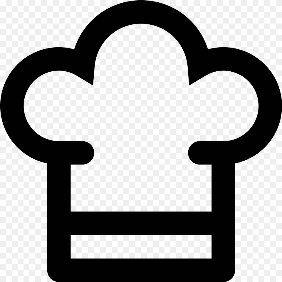 Chef Hat Icon Clip Art, Gray Png
