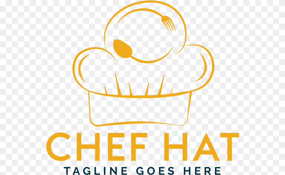 Chef Hat Logo Design Graphic Design, Advertisement, Poster, Clothing Free Png