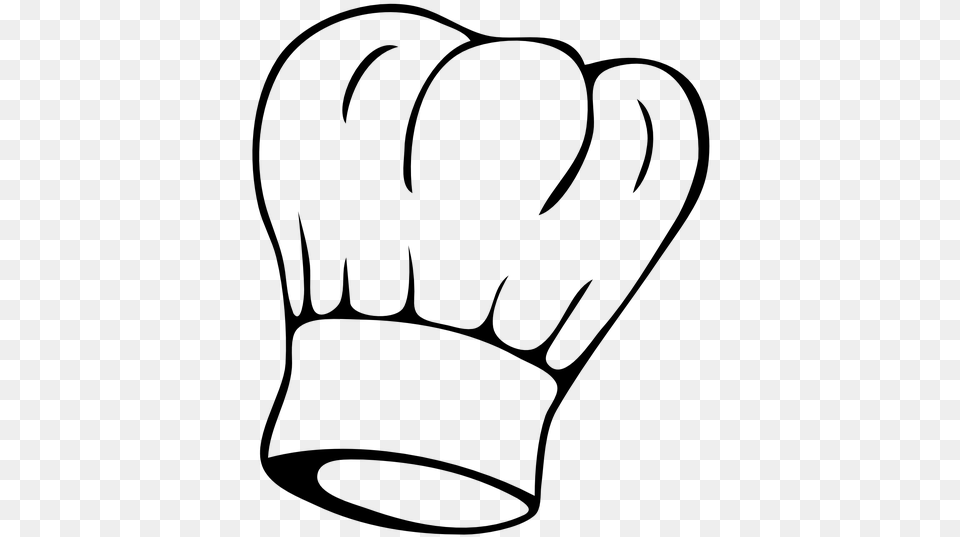 Chef Hat Toque Cook Isolated Cooking Kitchen Chef Hat Clipart, Gray Png