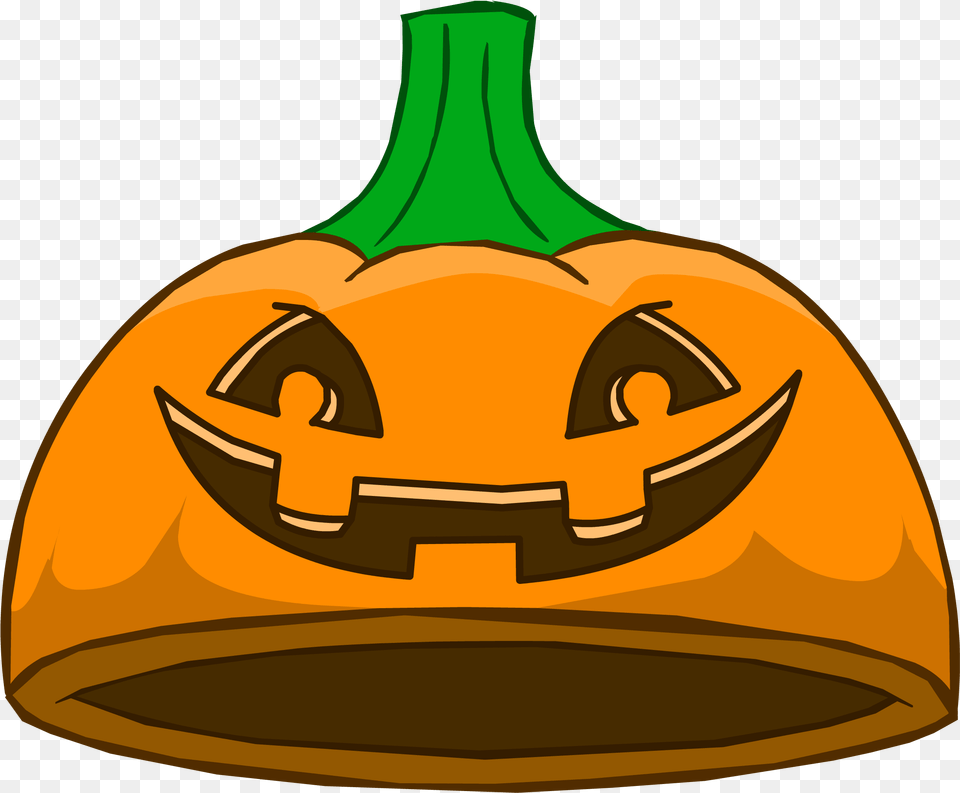 Chef Hat With Pumpkin Clipart Cowboy Halloween Pumpkin Hat Transparent, Vegetable, Produce, Plant, Food Png