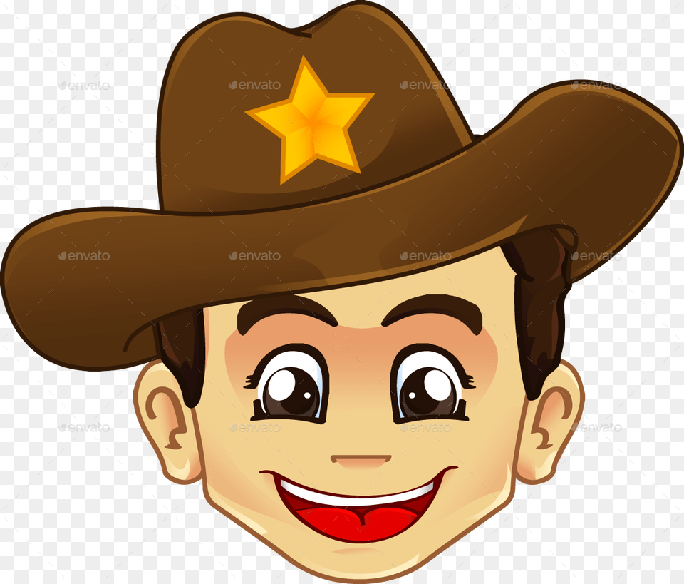 Chef Hat With Pumpkin Clipart Graphic Stock Friendly Handsome Boy Cartoon, Clothing, Cowboy Hat, Baby, Person Png Image