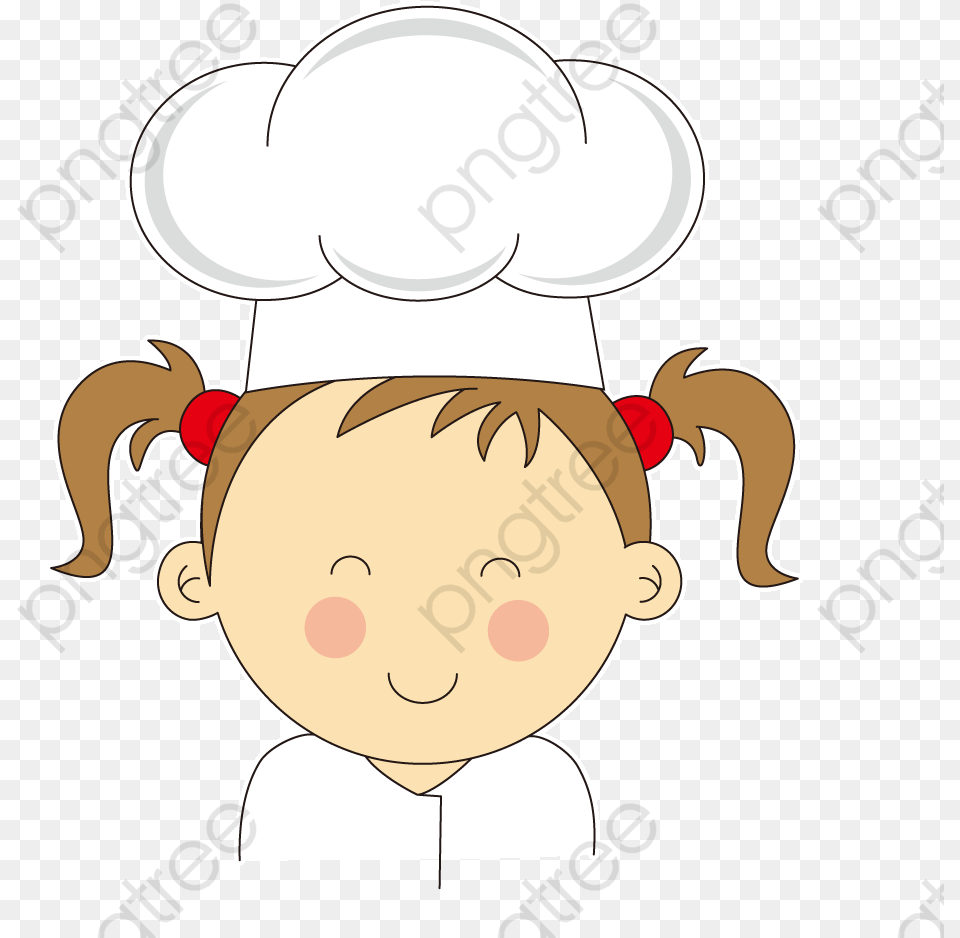 Chef Hat Yellow Commercial Use Resource Cartoon, Face, Head, Person, Baby Free Png