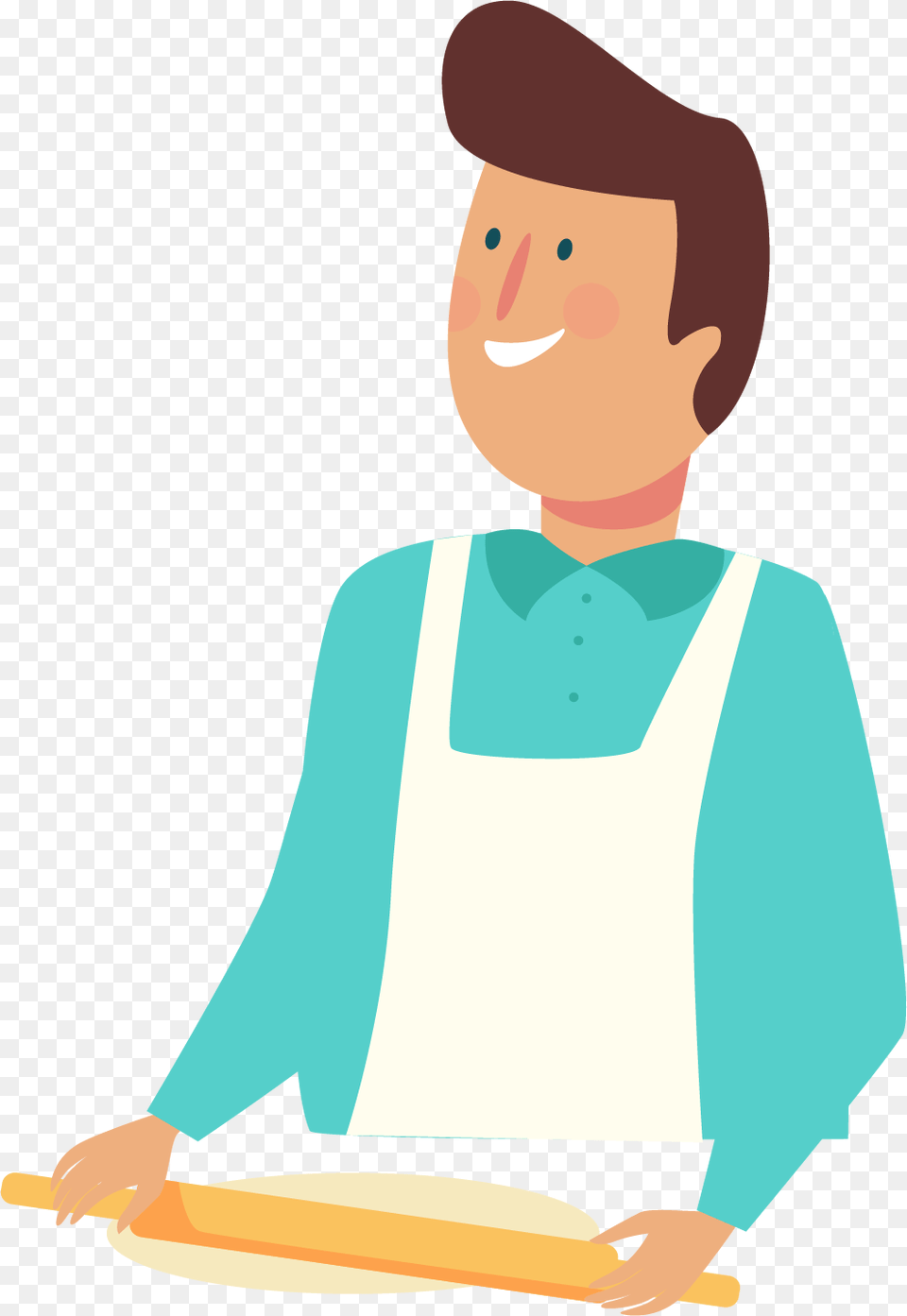 Chef Illustration, Person, Face, Head, Cleaning Png Image