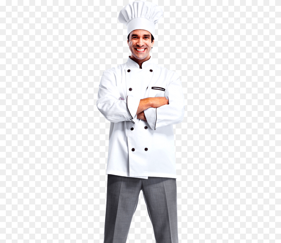 Chef Image Chef, Clothing, Coat, Adult, Male Free Png Download