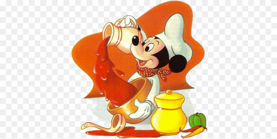 Chef Mickey Mouse Clipart Mickey Y Minnie Chef, Cartoon Png