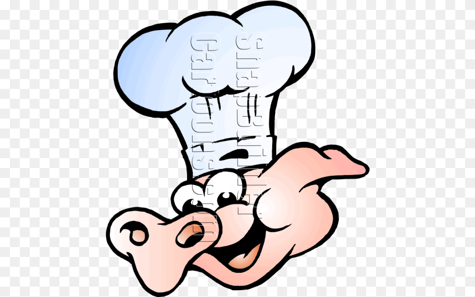 Chef Pig Head Mascot Logo Cooking, Baby, Person Free Transparent Png