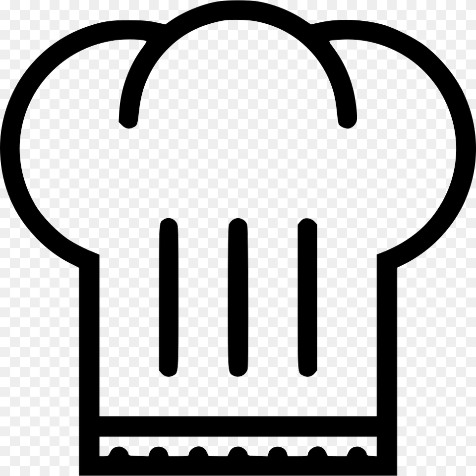 Chef S Uniform Computer Icons Hat Clip Art Chef Hat Flat Icon, Stencil, Light, Skateboard Png Image
