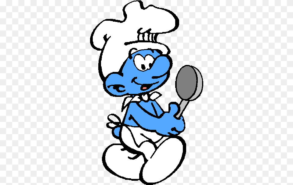 Chef Smurf Image Baker Smurf, Baby, Person, Face, Head Free Png Download