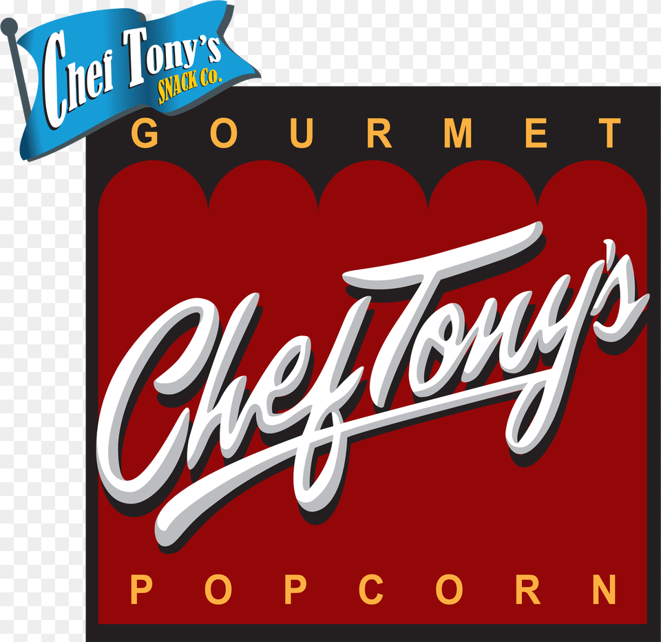 Chef Tonys Logo Chef Tony39s Popcorn Logo, Advertisement, Dynamite, Weapon Free Png Download