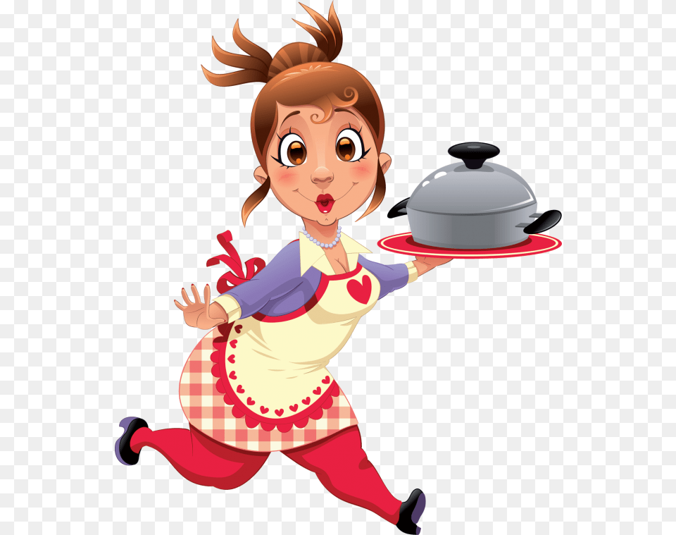 Chef Vector Waiter Imagenes De Cocineras Graciosas, Baby, Person, Face, Head Free Png