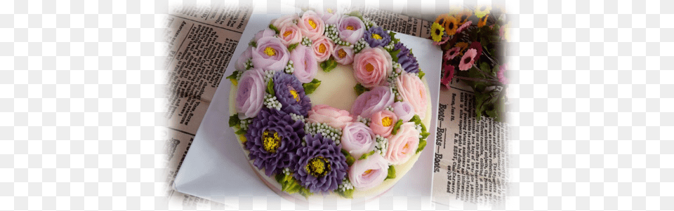 Chef Yuliana Das 3d Jelly Floral Art In Korean Style 3d Flower Jelly Art, Food, Icing, Dessert, Cream Free Png