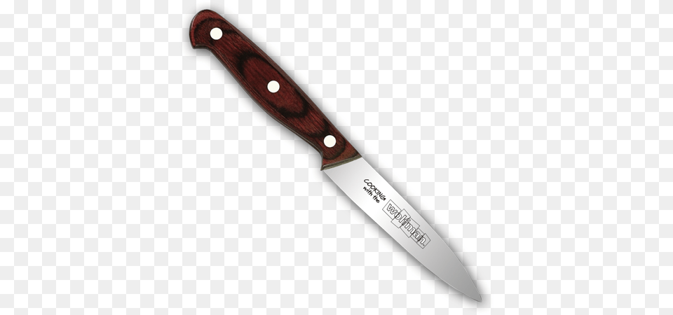Chef39s Paring Knifewith Wolfman Logo Masahiro, Blade, Dagger, Knife, Weapon Png