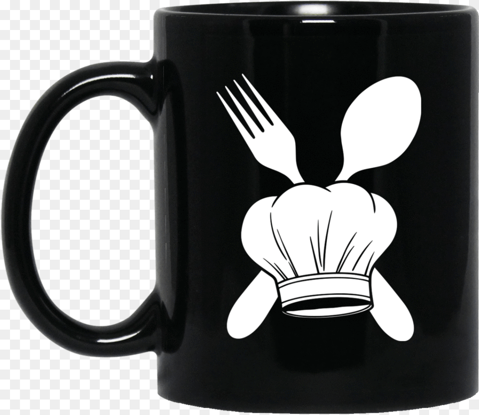 Chefs Hat Black Mug Sometimes I Need To Be Alone And Listen To Linkin Park, Cutlery, Fork, Cup, Beverage Free Png Download