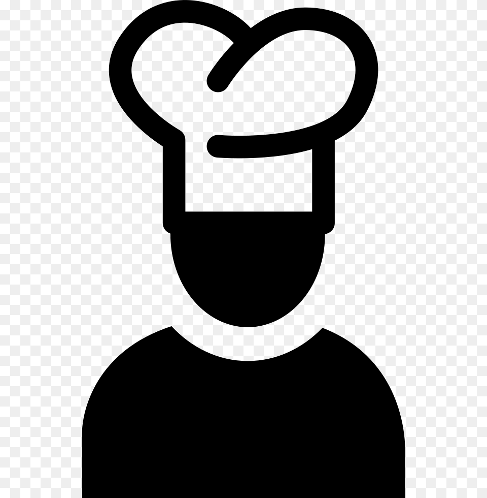Chefs Icon Baking Cooking Icon, Stencil, Smoke Pipe Free Png