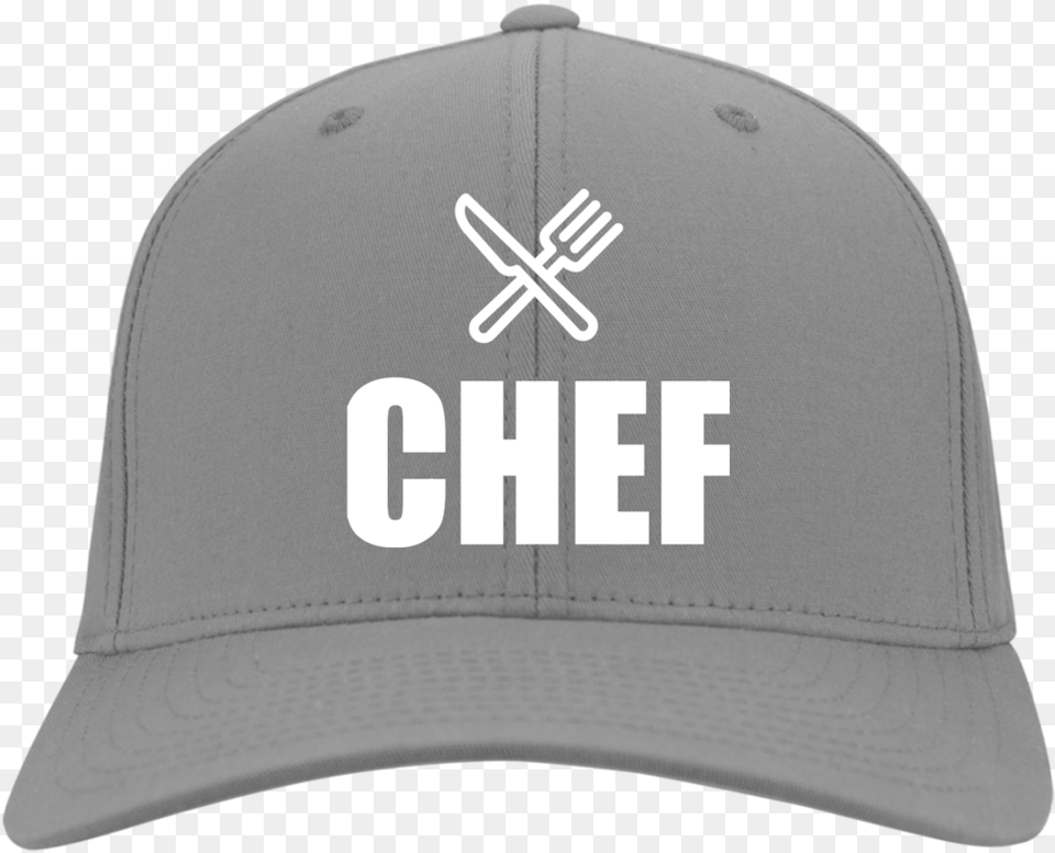 Chefs Knife And Fork Logo Port Co Baseball Cap, Baseball Cap, Clothing, Hat, Helmet Free Png