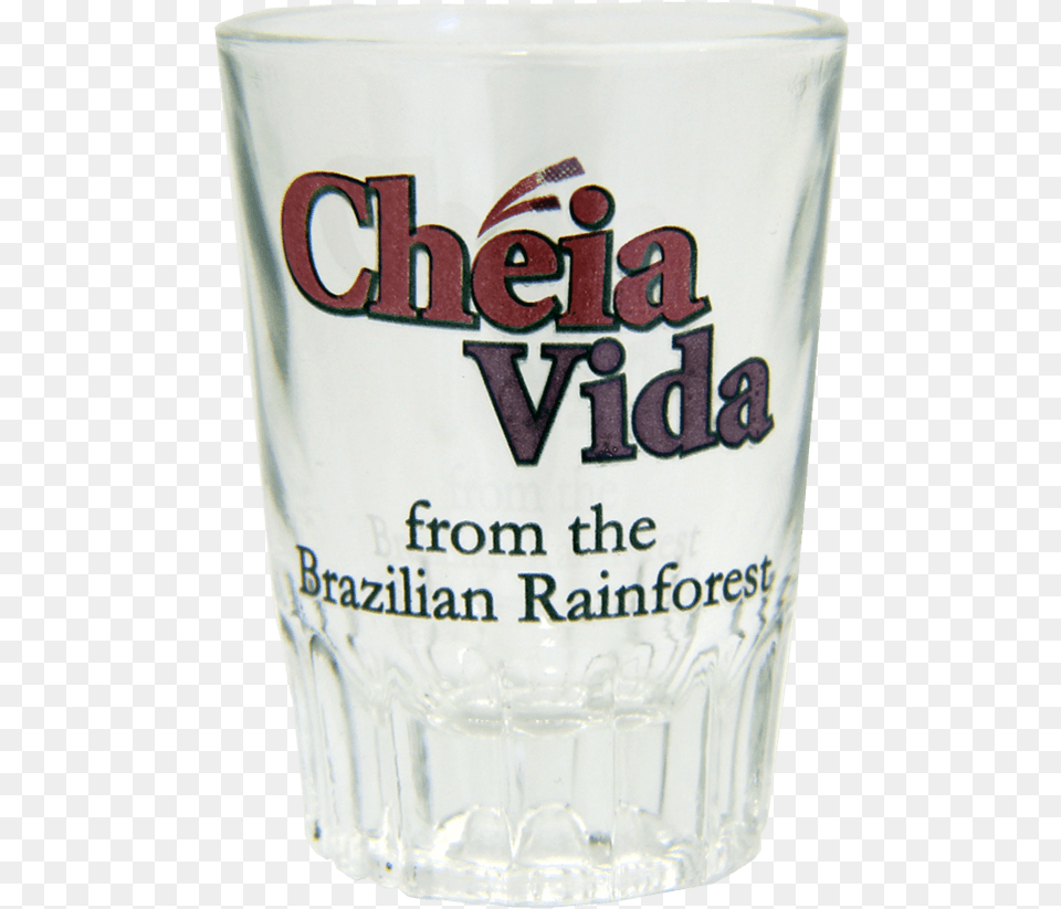 Cheia Vida Shot Glass Front Pint Glass, Alcohol, Beer, Beverage, Cup Png Image