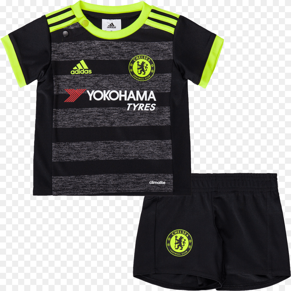 Chelsea Fc Away Babykit Logo, Clothing, Shirt, T-shirt, Jersey Free Transparent Png