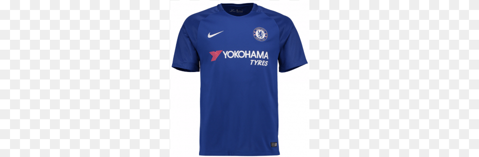 Chelsea Home Shirt 2017, Clothing, T-shirt, Jersey Free Png Download