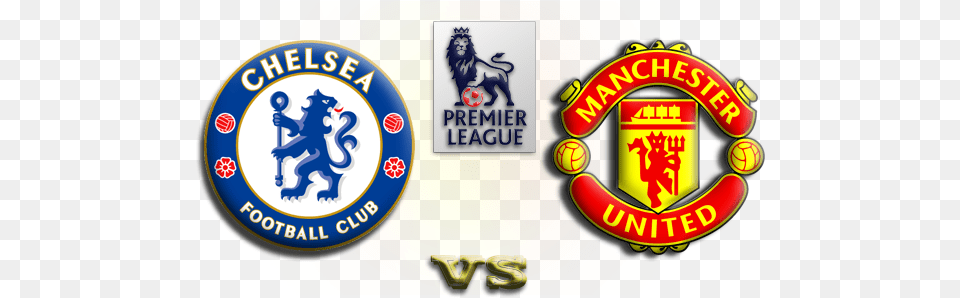 Chelsea Vs Manchester United Chelsea Fc, Badge, Logo, Symbol, Emblem Png Image