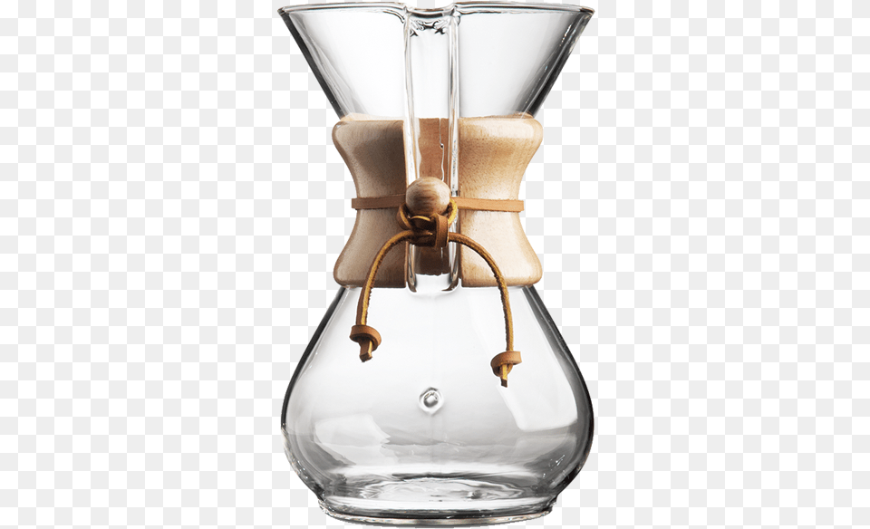 Chemex Coffeemaker 6 Cup Glas Coffee Filter, Jar, Pottery, Vase, Bottle Png Image