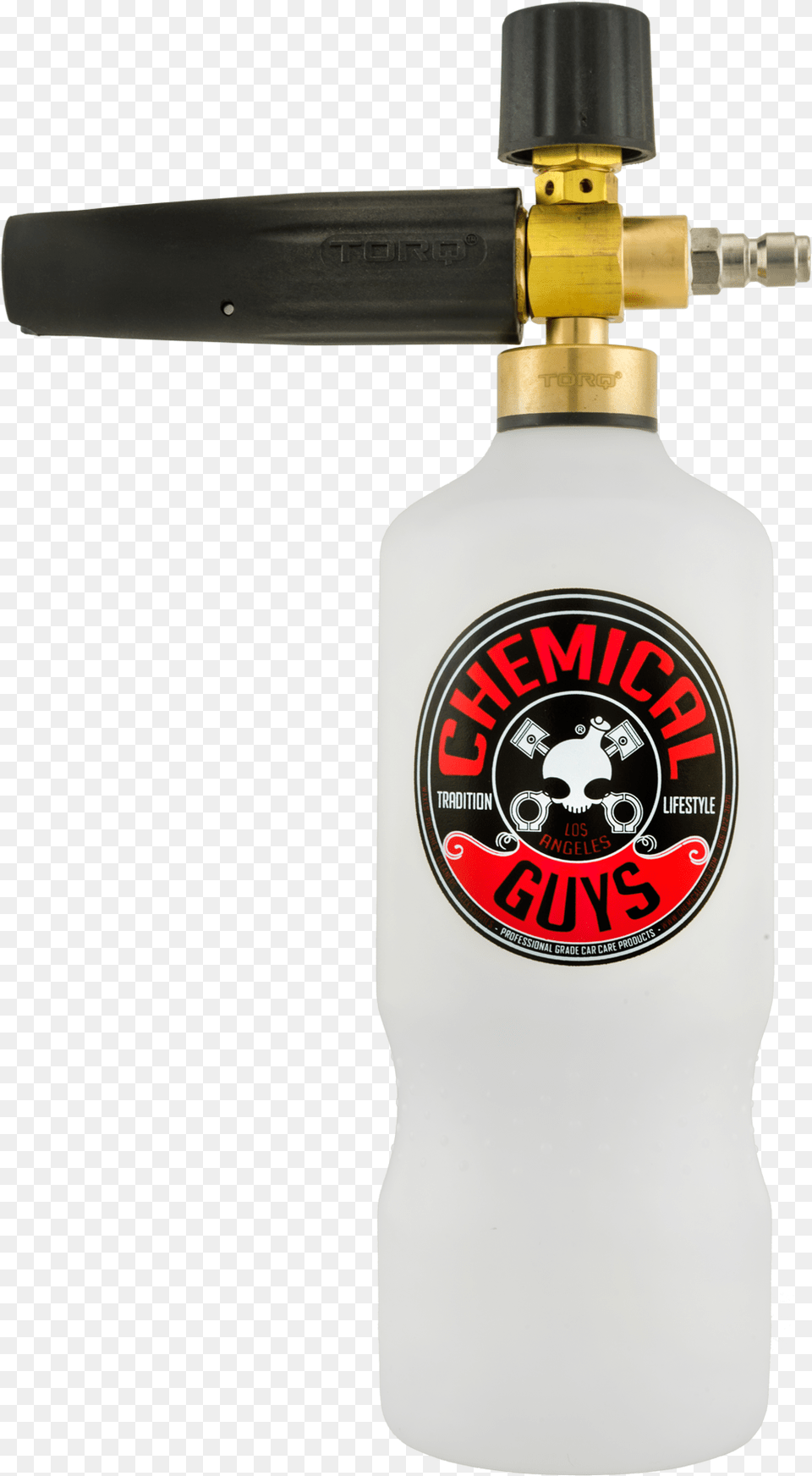 Chemical Guys Foam Cannon, Bottle, Smoke Pipe, Alcohol, Beverage Free Png Download
